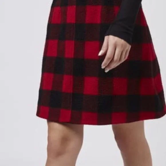 Topshop Buffalo plaid skirt - Picture 6 of 6